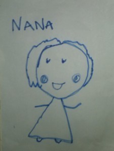 This is a picture of me, illustrated by my granddaughter, Moriah... (for those who may have wondered what I look like)