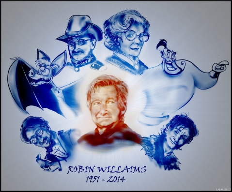 R.I.P. Robin Williams by: DanDynamite