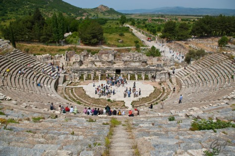Ephesus Great Theater Where Rioters Accused Paul of Damaging Artemis