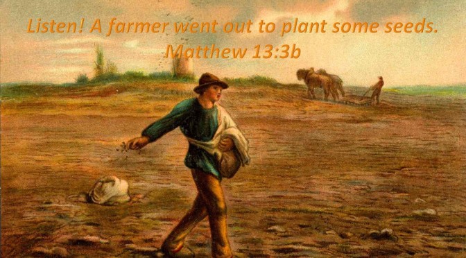 Sowing Seeds Begins With Prayer